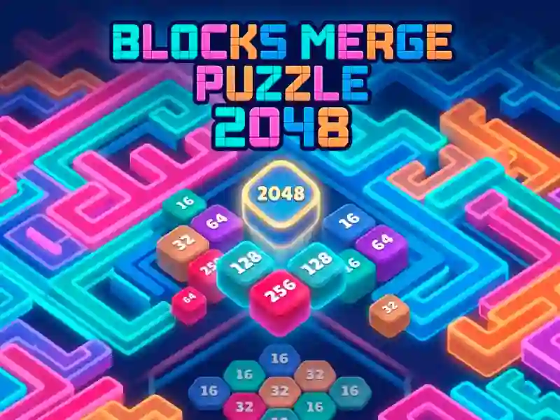 Lojë Blocks Merge Puzzle 2048 në internet