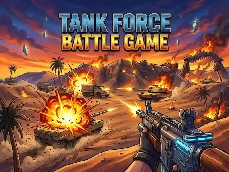 Lojë Tank Force Battle Game në internet