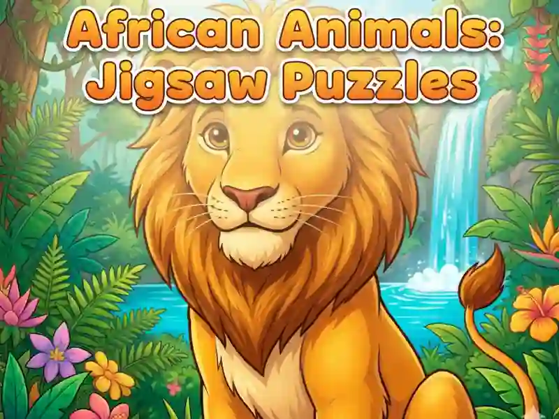 Lojë Kafshët afrikane: Jigsaw Puzzles në internet
