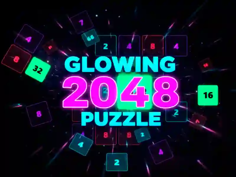 Lojë Puzzle me shkëlqim 2048 në internet