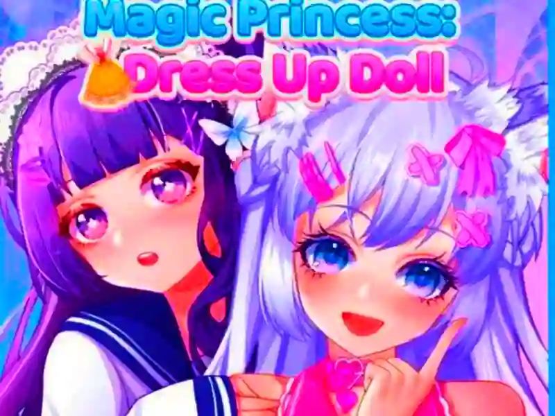 Lojë Magic Princess Dress Up Doll në internet