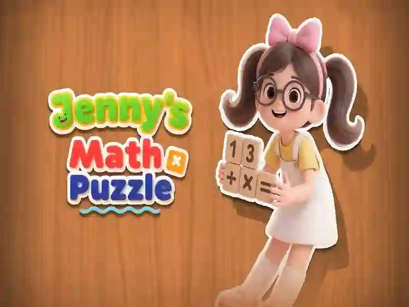 Lojë Puzzle Math Jenny në internet Lojë Puzzle Math Jenny në internet