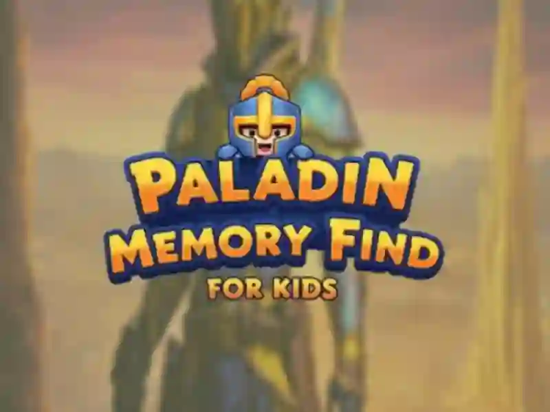 Lojë Paladin Memory Find for Kids në internet