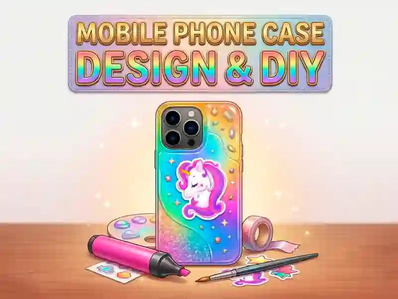 Lojë Mobile Phone Case Design & DIY në internet