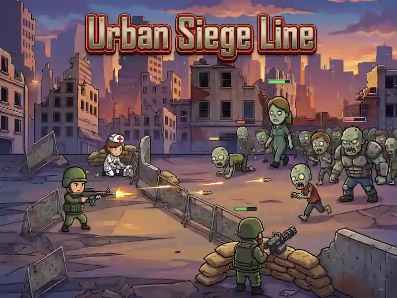 Lojë Urban Siege Line në internet