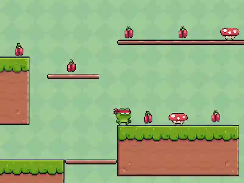 Lojë Aventurë bretkocë në internet