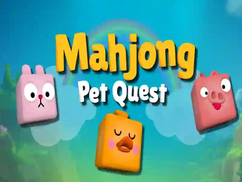Lojë Mahjong Pet Quest në internet