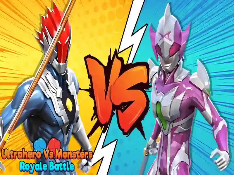 Lojë Ultrahero vs Monsters Royale Beteja në internet