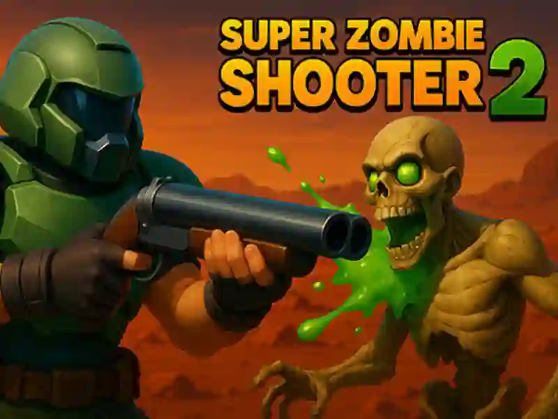 Lojë Super Zombie Shooter 2 në internet