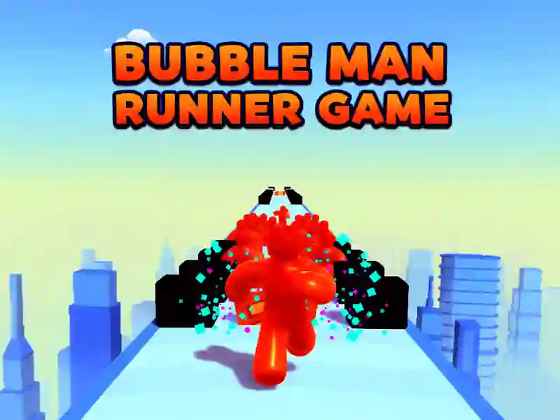 Lojë Lojë Bubble Man Runner në internet