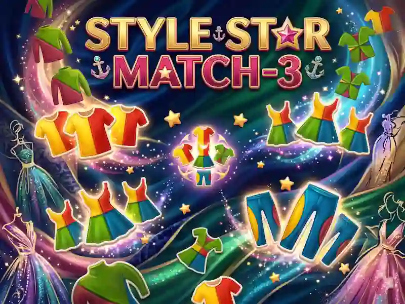 Lojë Style Star Match-3 në internet