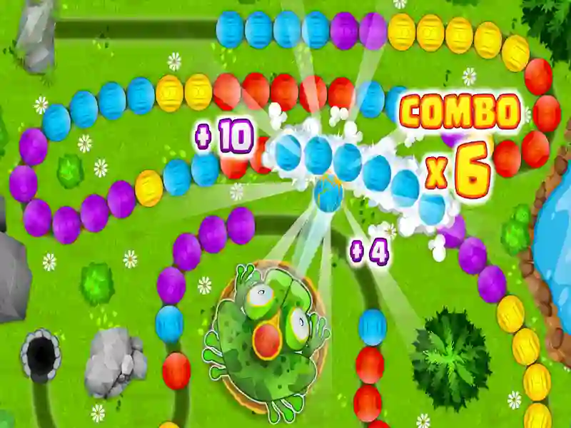 Lojë Aventurë mermeri Frogtastic në internet