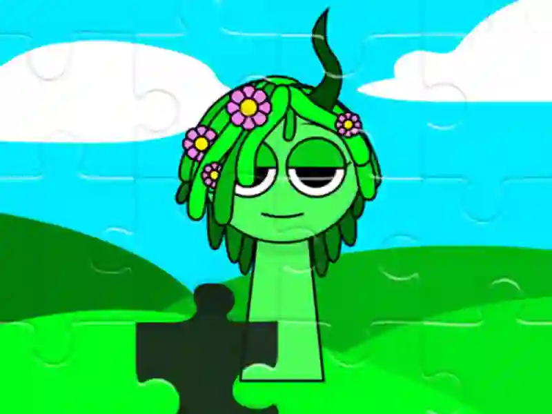 Lojë Mister Sprunki Jigsaw në internet