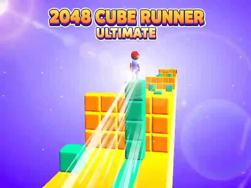 Lojë 2048 Cube Runner përfundimtar në internet