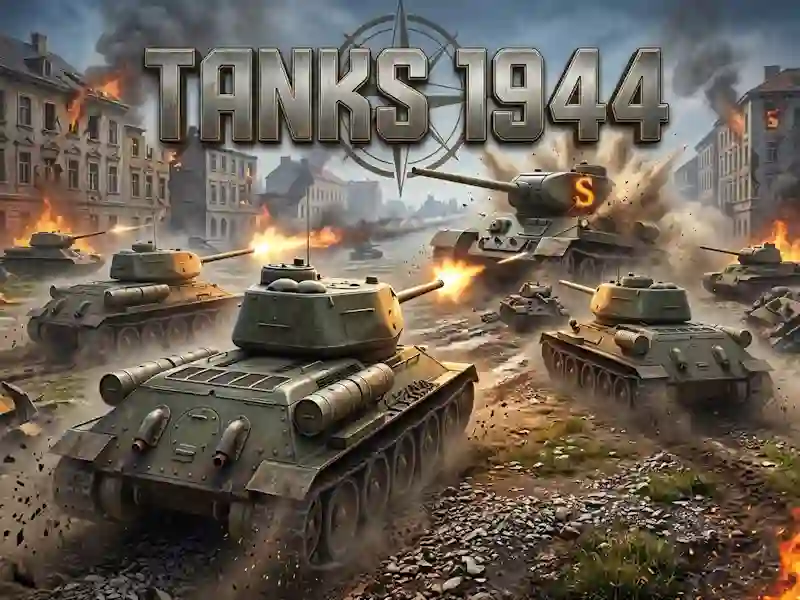 Lojë Tanks 1944 në internet