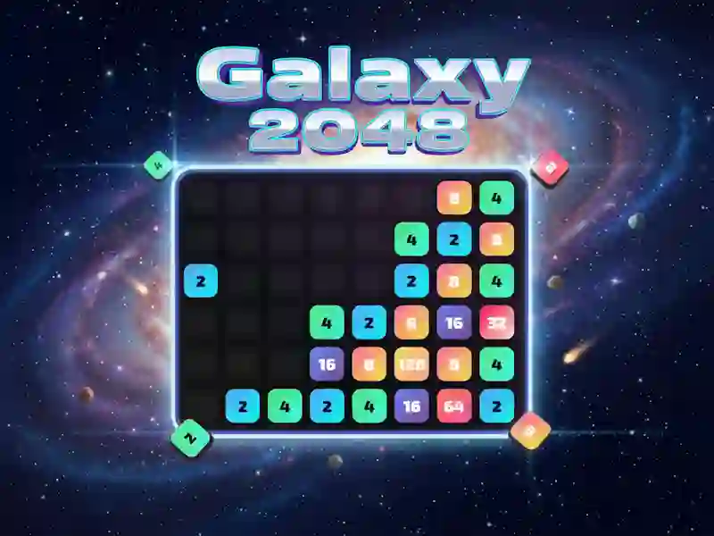 Lojë Galaxy 2048 në internet