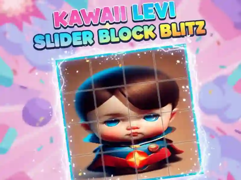 Lojë Kawaii Levi Slider Blitz në internet