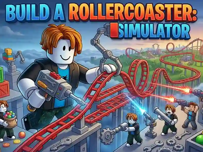 Lojë Ndërtoni një Rollercoaster: Simulator në internet