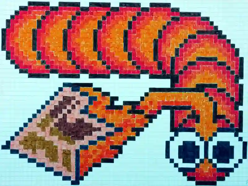 Lojë Gjarpër pixel në internet