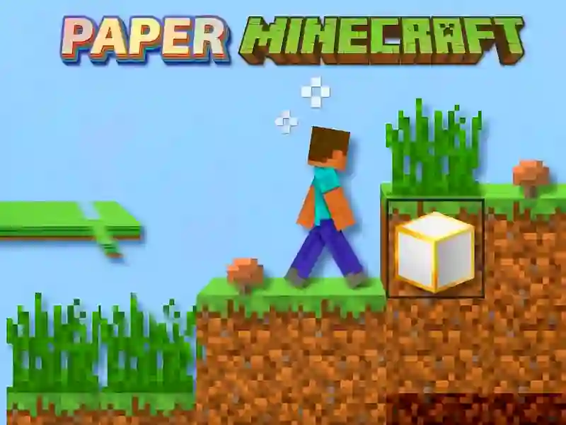 Lojë Minecraft letre në internet
