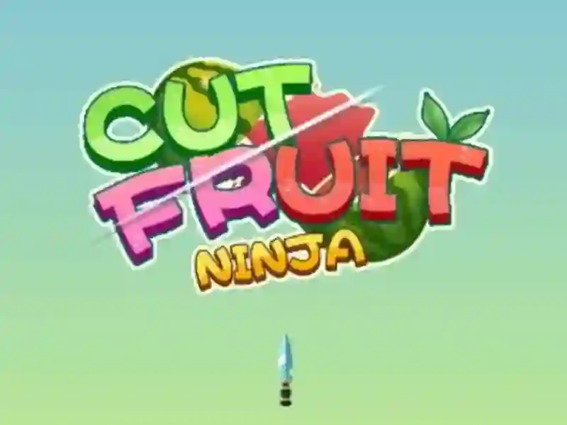 Lojë Pritini ninja frutash në internet