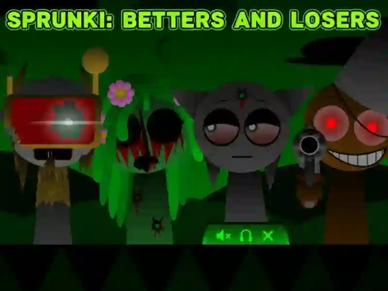 Lojë Sprunki: Më mirë dhe Humbje në internet