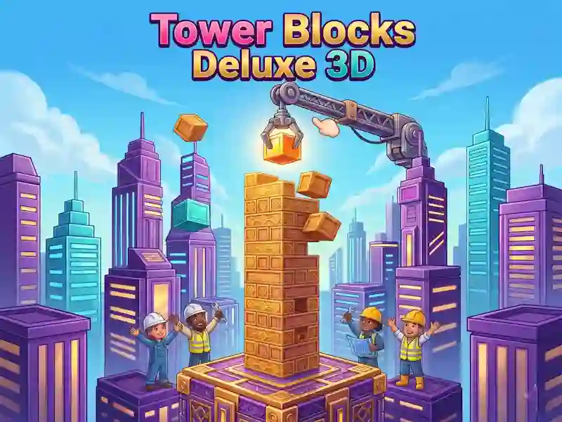 Lojë Tower Blocks Deluxe 3D në internet