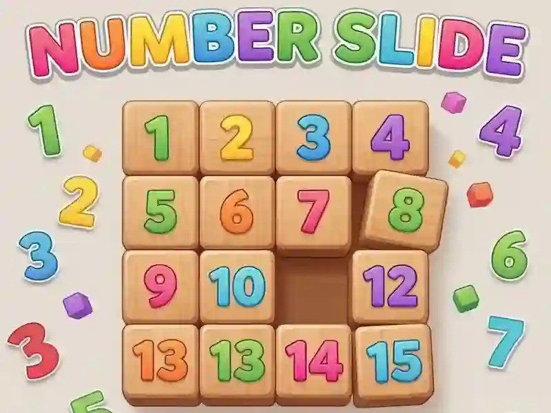 Lojë Rrëshqitja e numrave në internet