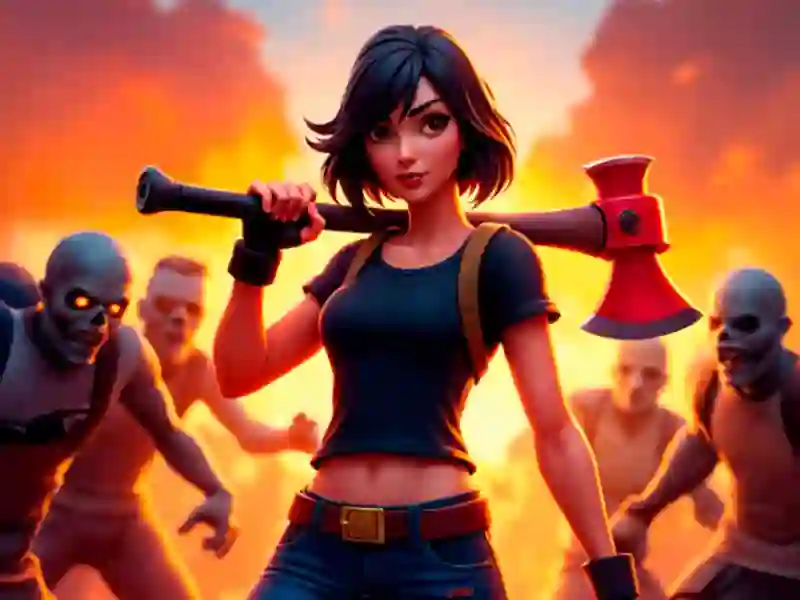 Lojë Loop Survivors Zombie City në internet