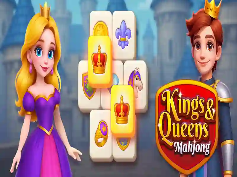 Lojë Mbretërve dhe Queens Mahjong në internet
