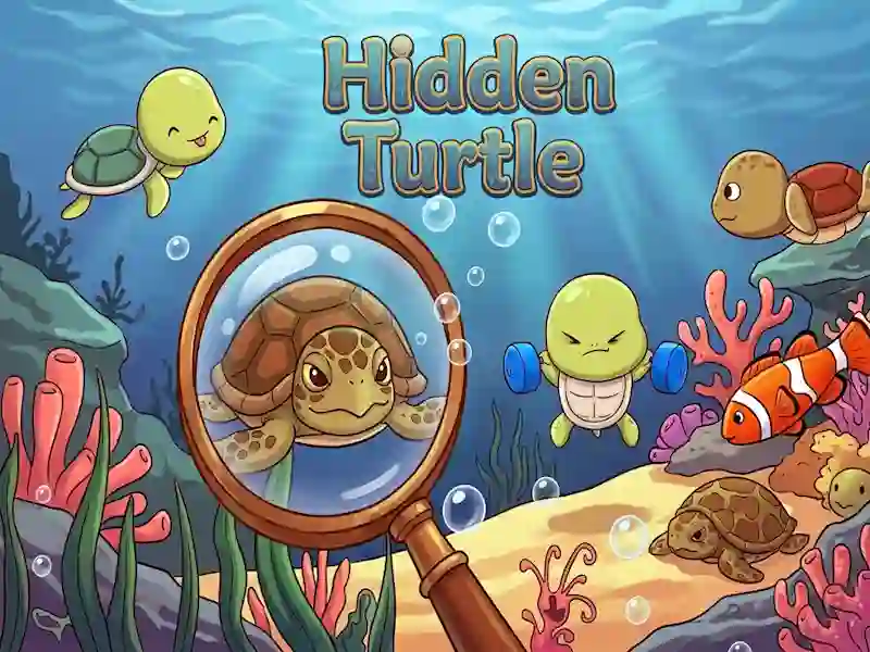 Lojë Hidden Turtle në internet
