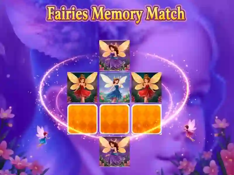 Lojë Fairies Memory Match në internet