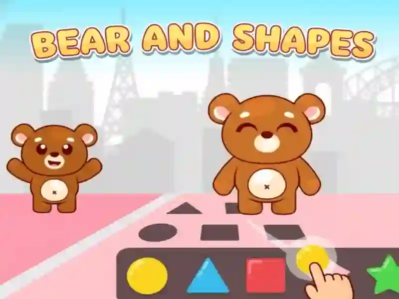 Lojë Bear Dhe Shapes në internet