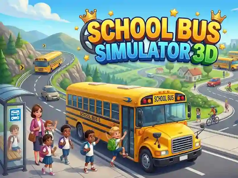 Lojë School Bus Simulator 3D në internet