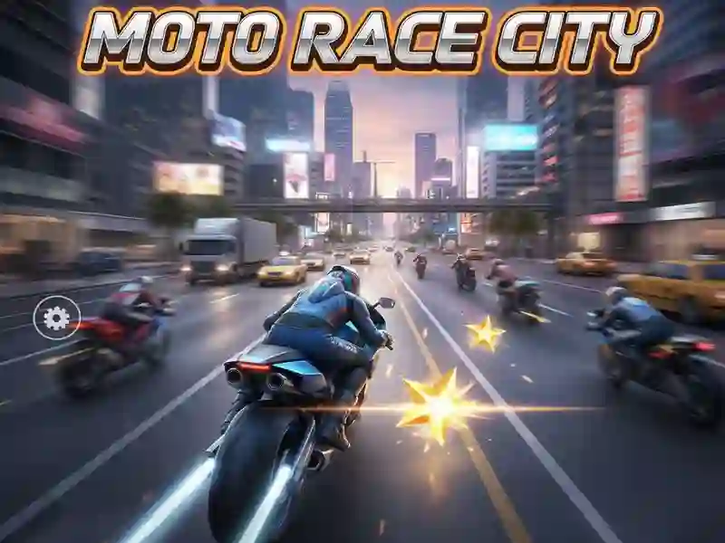 Lojë Moto Race City në internet