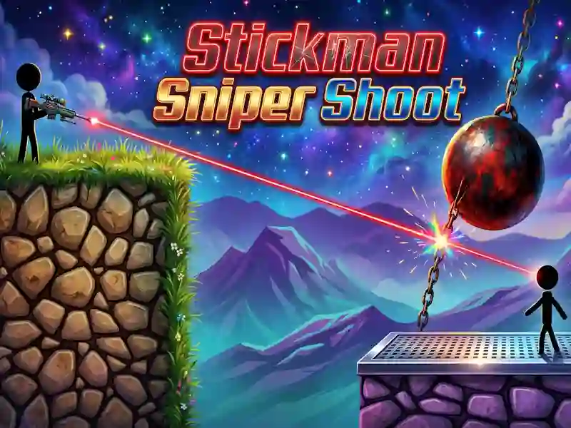 Lojë Stickman Sniper Shoot në internet
