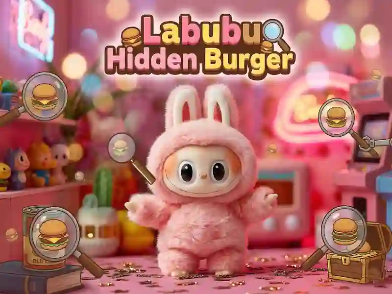 Lojë Labubu Hidden Burger në internet