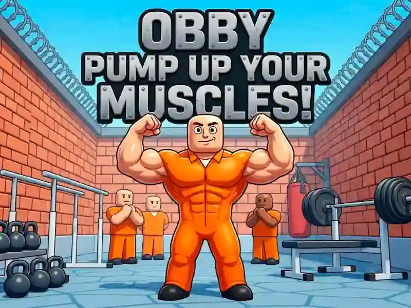 Lojë Obby Pump Up Your Muscles! në internet