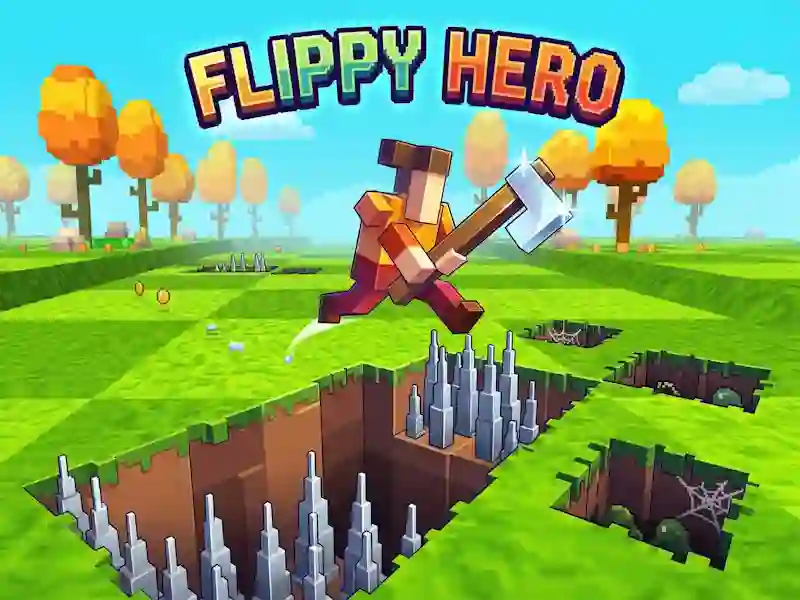 Lojë Flippy Hero në internet