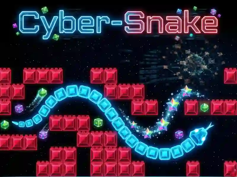 Lojë Cyber-Snake në internet