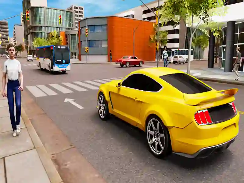 Lojë Simulator Car 3D në internet