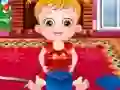 Lojë Baby Hazel: Koha e Krishtlindjeve në internet