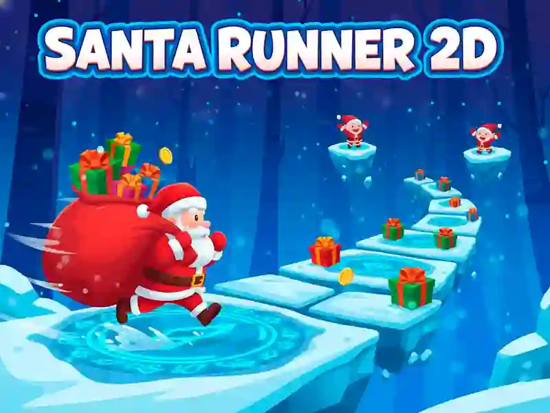 Lojë Santa Runner 2D në internet