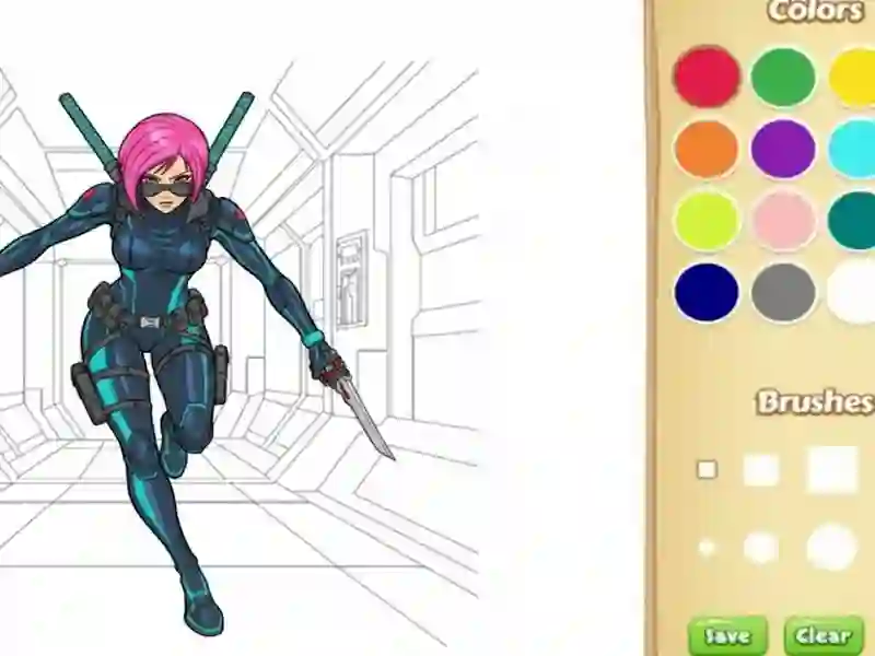 Lojë Libër i lig për t'u ngjyrosur për fëmijë në internet