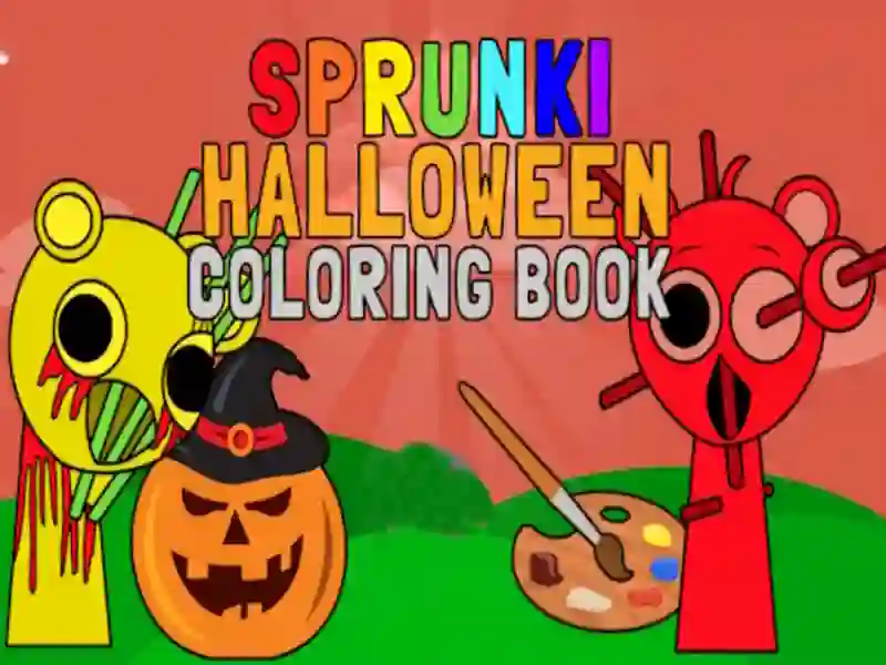 Lojë Libër për t'u ngjyrosur për Halloween Sprunki në internet Lojë Libër për t'u ngjyrosur për Halloween Sprunki në internet