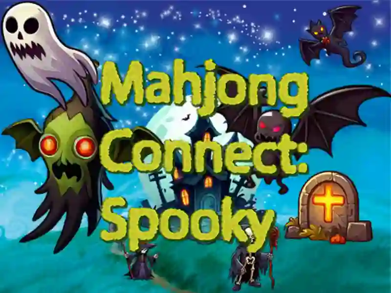 Lojë Mahjong Connect Spooky në internet