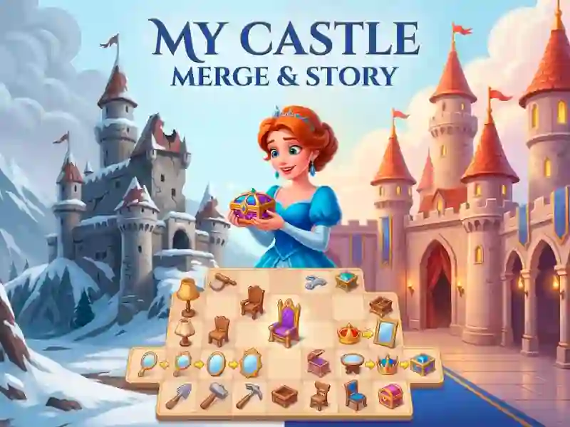 Lojë My Castle. Merge & Story në internet