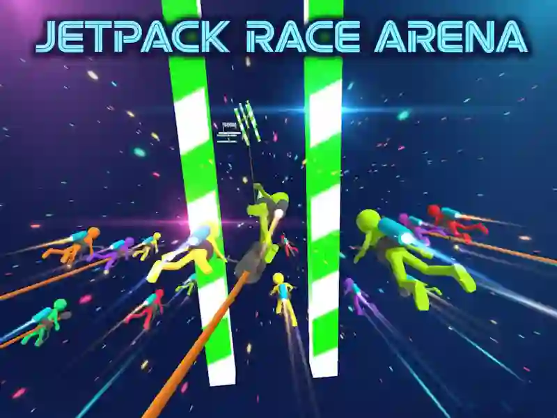 Lojë Jetpack Race Arena në internet