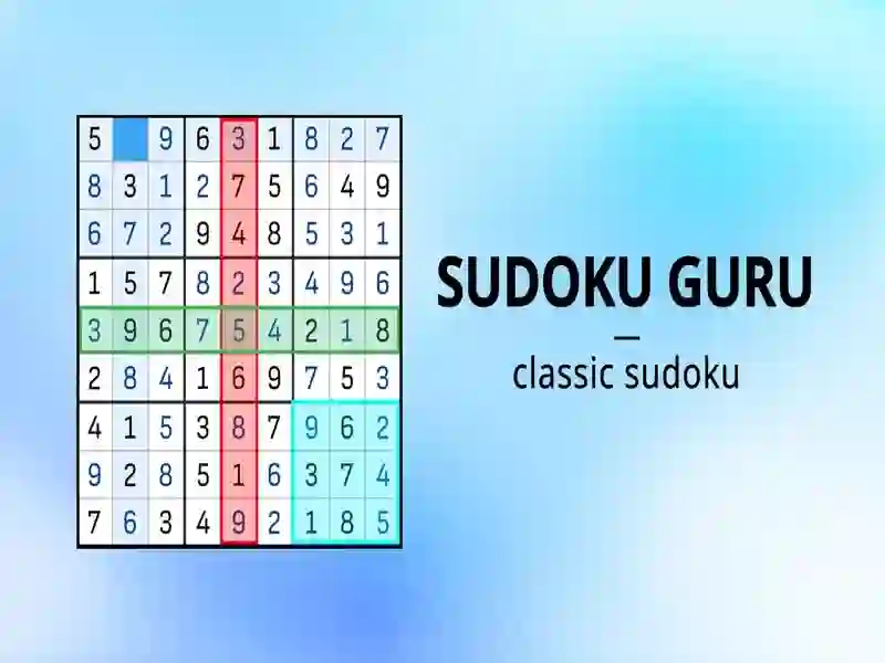 Lojë Guru Sudoku në internet Lojë Guru Sudoku në internet
