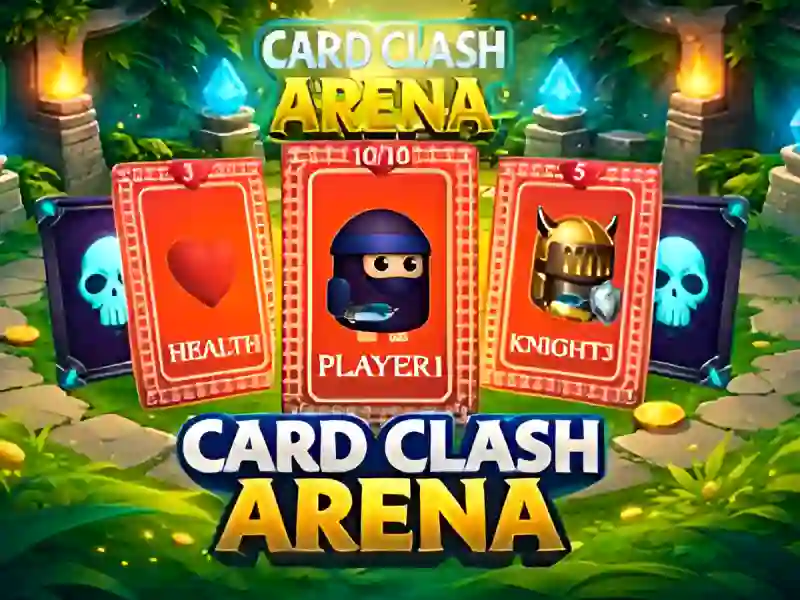 Lojë Card Clash Arena në internet